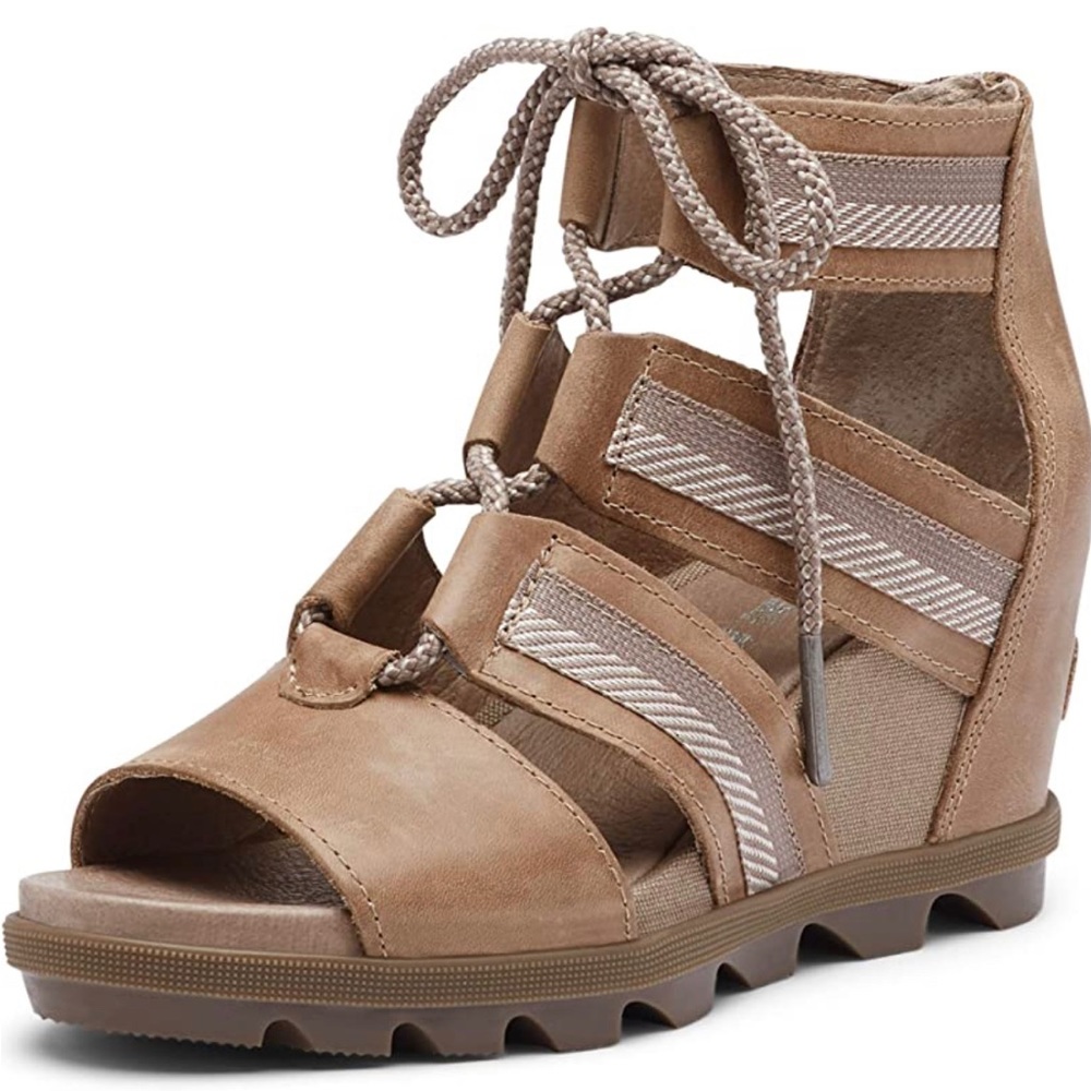 Sorel wedge Joanie ll lace open toe sandal